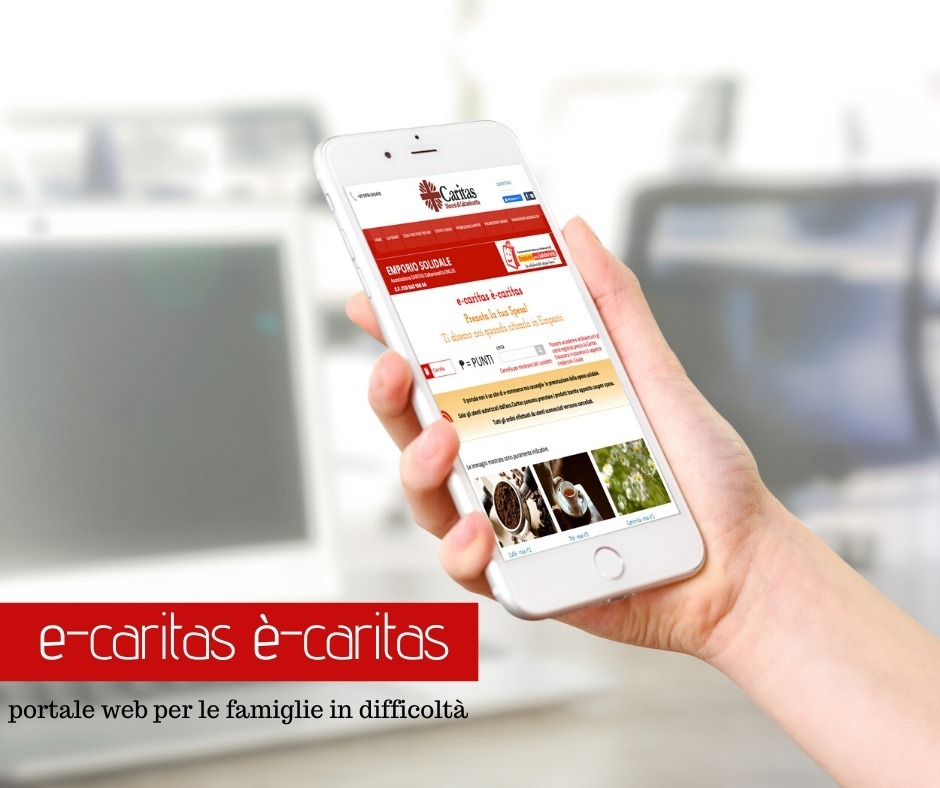 E-CARITAS è Caritas: L’emporio della Caritas diventa un portale online dove le famiglie in difficoltà potranno fare la spesa